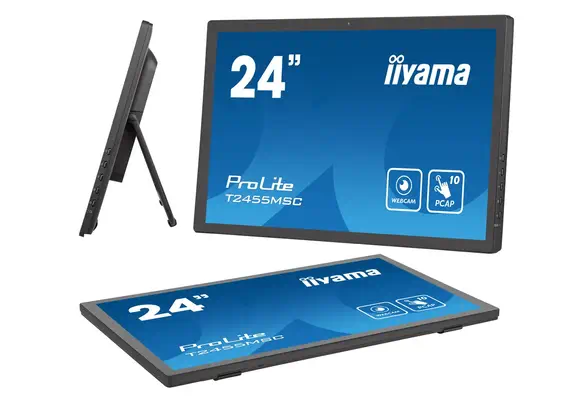 iiyama T2455MSC-B1 écran plat de PC 61 cm (24") 1920 x 1080 pixels Full HD LED Écran tactile Noir - Ecran Ordinateur - visuel 4