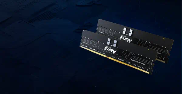 128 Go 5600 MT/s DDR5 ECC Reg CL36 DIMM (kit de 8) FURY Renegade Pro XMP - Kingston - Mémoire - visuel 7