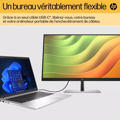 Vente HP E24u G5 USB-C Monitor 23.8p FHD HDMI HP au meilleur prix - visuel 8