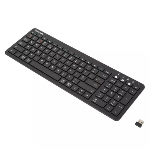 Achat TARGUS Antimicrobial Mid-size Multi-Device Bluetooth Keyboard (US) et autres produits de la marque Targus