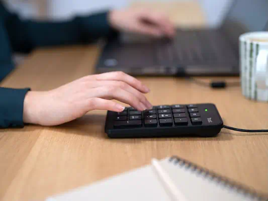 Trust 22221 clavier numérique PC portable/de bureau USB Noir - Clavier - visuel 5