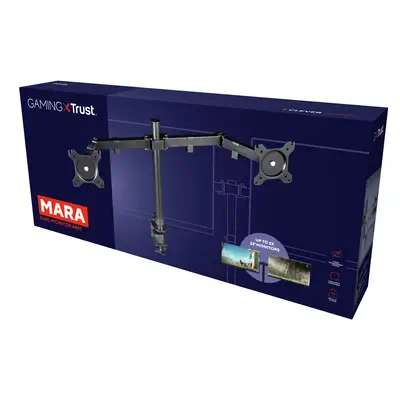 GXT 1120 Mara Dual Monitor Arm - Trust - Accessoire ENI, TBI et VPI - visuel 6