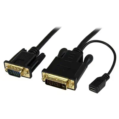 Vente StarTech.com Câble adaptateur DVI vers VGA de 91cm StarTech.com au meilleur prix - visuel 4