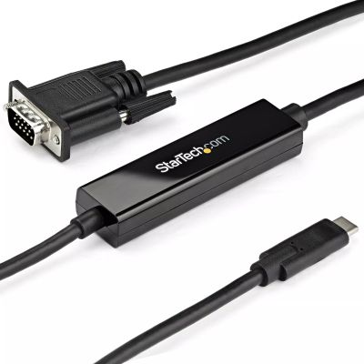 STARTECH - Câble adaptateur HDMI vers VGA de 3m - Convertisseur actif HDMI  vers HD15 - M/M - 1920x1200 / 1080p
