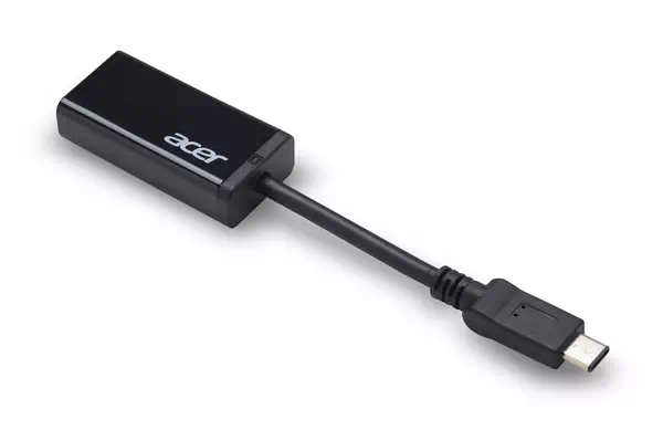 ACER USB Type C vers VGA Adaptateur pour ordinateurs - Acer - Câble pour Affichage - visuel 2