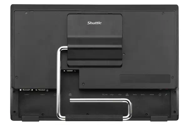 All-In-One Barebone POS P520, Intel Celeron 5205U, 4GB, 120GB SSD, écran tactile multipoint 15,6", s - Shuttle - Ordinateur tout en un - visuel 8