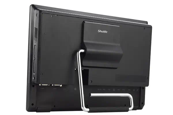 All-In-One Barebone POS P520, Intel Celeron 5205U, 4GB, 120GB SSD, écran tactile multipoint 15,6", s - Shuttle - Ordinateur tout en un - visuel 4