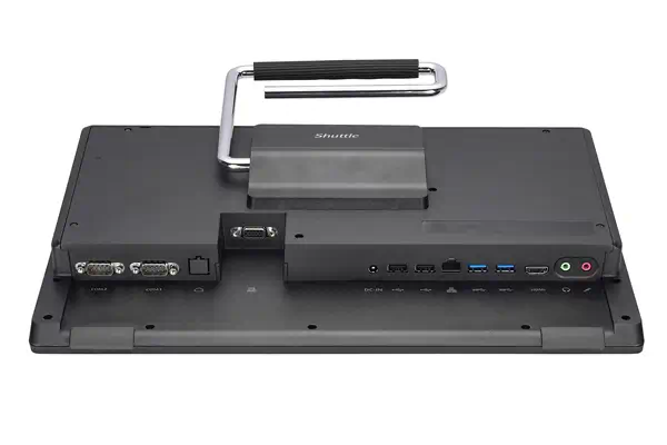 All-In-One Barebone POS P520, Intel Celeron 5205U, 4GB, 120GB SSD, écran tactile multipoint 15,6", s - Shuttle - Ordinateur tout en un - visuel 7