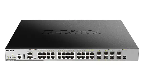 D-Link DGS-3630-28PC/SI/E commutateur réseau Géré L3 Gigabit Ethernet (10/100/1000) Connexion Ethern - Switchs et Hubs - visuel 3