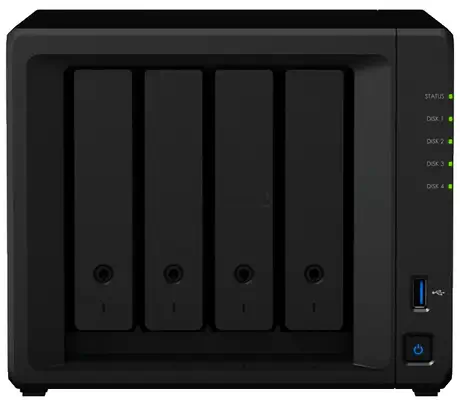 Synology DiskStation DS423+ serveur de stockage NAS Rack (8 U) Intel® Celeron® J4125 2 Go DDR4 0 To  - Serveur NAS - visuel 1