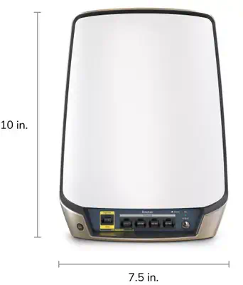 Vente NETGEAR Orbi 860 AX6000 WiFi Router 10 Gig NETGEAR au meilleur prix - visuel 2