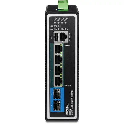 Trendnet TI-BG62I commutateur réseau Géré L2+ Gigabit Ethernet (10/100/1000) Connexion Ethernet, sup - Switchs et Hubs - visuel 2