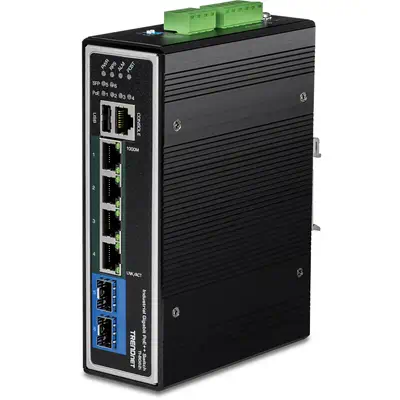 Trendnet TI-BG62I commutateur réseau Géré L2+ Gigabit Ethernet (10/100/1000) Connexion Ethernet, sup - Switchs et Hubs - visuel 1