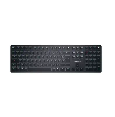 CHERRY KW X ULP clavier Universel USB + RF Wireless + Bluetooth AZERTY Français Noir - Clavier - visuel 1
