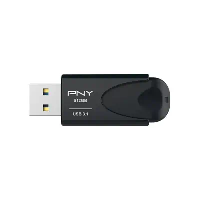 PNY Attache 4 lecteur USB flash 512 Go USB Type-A 3.2 Gen 1 (3.1 Gen 1) Noir - Adaptateur stockage - visuel 4
