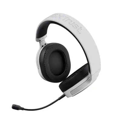 Trust GXT 498 Forta Casque Avec fil Arceau Jouer Noir, Blanc - Casque Micro - visuel 4