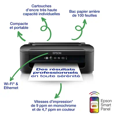 Epson WorkForce WF-2110W - Imprimante Jet d'encre et photo - visuel 9