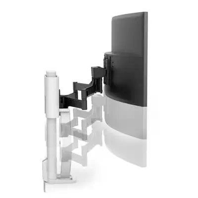 Ergotron TRACE 45-657-251 support d'écran plat pour bureau 96,5 cm (38") Blanc - Support Fixe & Mobile - visuel 7