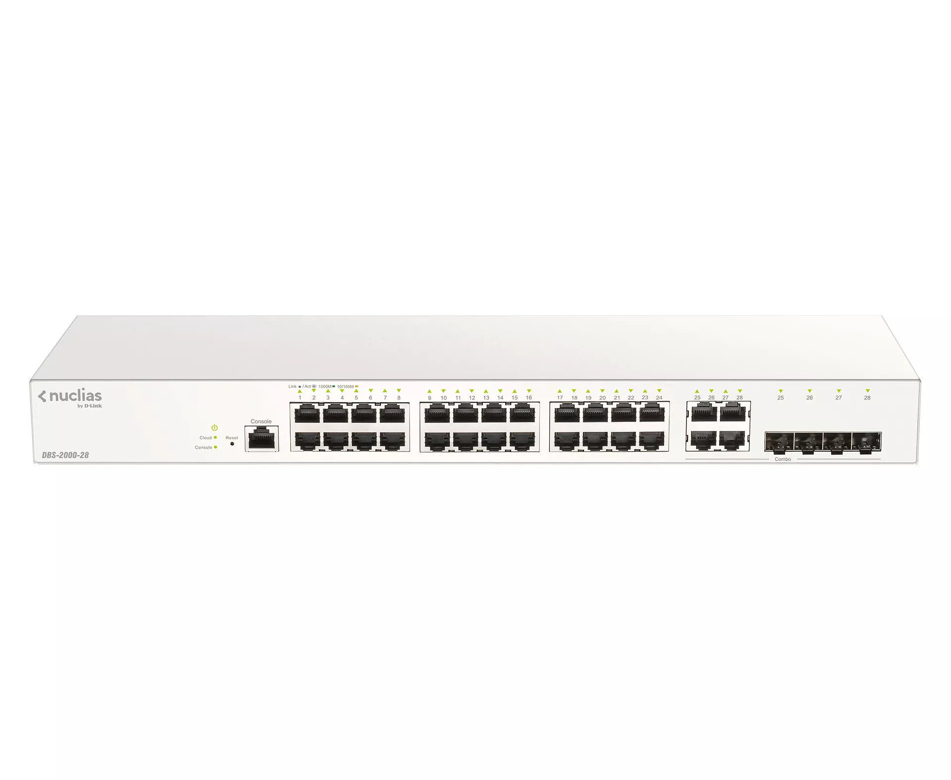 Achat Switchs et Hubs D-LINK Nuclias Switch 28xGE-ports PoE+ Smart Managed incl