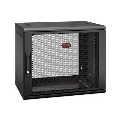 APC NetShelter WX 9U Single Hinged Wall-mount Enclosure APC - visuel 1 - hello RSE - Livré entièrement assemblé