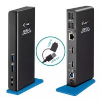 Vente Station d'accueil pour portable i-tec USB 3.0/USB-C Dual HDMI Docking Station sur hello RSE