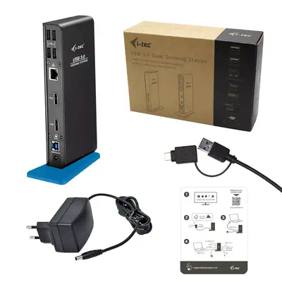 Achat I-TEC USB 3.0/USB-C Dual HDMI Docking Station 2xHDMI sur hello RSE - visuel 5