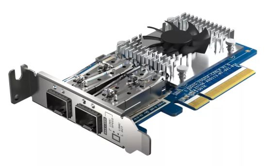Vente QNAP Dual-port SFP28 25GbE network expansion card low-profile QNAP au meilleur prix - visuel 4