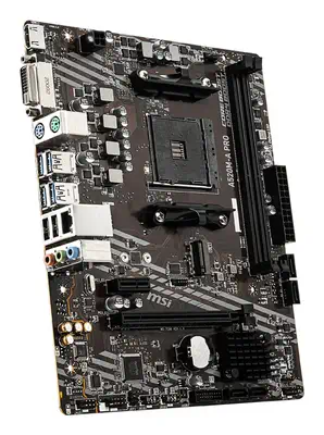 MSI A520M-A PRO carte mère AMD A520 Emplacement AM4 micro ATX - Carte mère - visuel 4