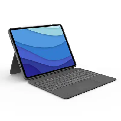 Combo Touch for iPad Pro 12.9-inch (5th generation) Logitech - visuel 1 - hello RSE - PLUS FIN. PLUS LÉGER