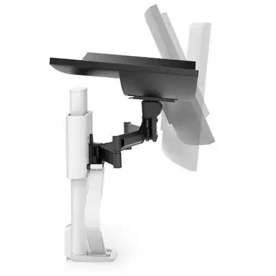 Ergotron TRACE 45-630-216 support d'écran plat pour bureau 96,5 cm (38") Blanc - Support Fixe & Mobile - visuel 5