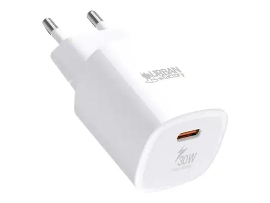 URBAN FACTORY POWER 30 Watts USB-C MAINS - Urban Factory - Câble USB - visuel 1