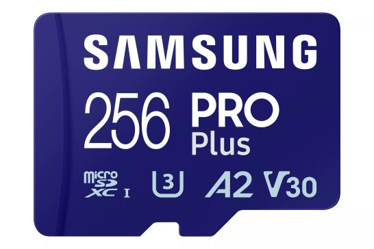 Vente Carte Mémoire SAMSUNG PRO Plus 256Go microSD UHS-I U3 Full HD 4K