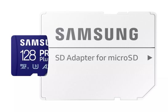 Achat SAMSUNG PRO Plus 128Go microSD UHS-I U3 Full sur hello RSE - visuel 5