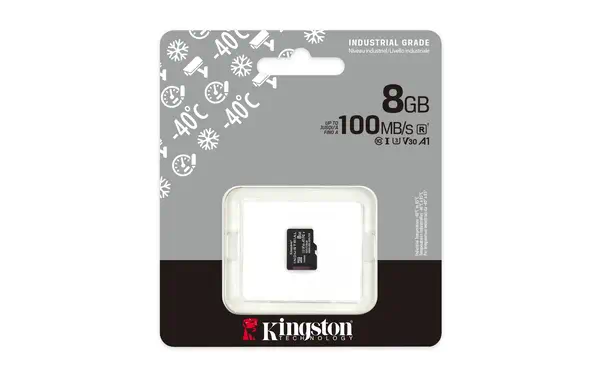 Carte 8GB microSDHC Industrielle C10 A1 pSLC emballage individuel sans adaptateur - Kingston - Carte Mémoire - visuel 5