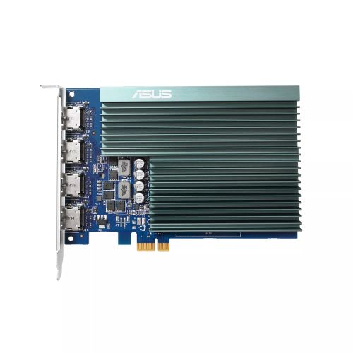 Revendeur officiel ASUS GT730-4H-SL-2GD5 2Go GDDR5 Memory PCIe 2.0 4xHDMI Ports