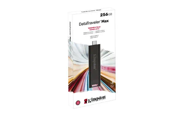256GB DataTraveler Max 1000R/900W USB 3.2 Gen 2 - Kingston - Adaptateur stockage - visuel 10