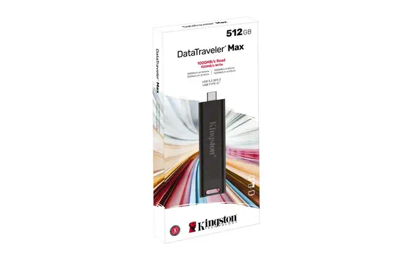 512GB DataTraveler Max 1000R/900W USB 3.2 Gen 2 - Kingston - Adaptateur stockage - visuel 10