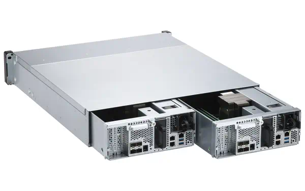 QNAP ES2486dc-2142IT-96G 24-Bay Enterprise ZFS NAS QNAP - visuel 1 - hello RSE - L'auto-guérison garantit l'intégrité et la fiabilité des données