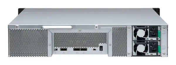 QNAP TL-R1200S-RP Boîtier de disques de stockage Boîtier disque dur/SSD Noir, Gris 2.5/3.5" - Serveur NAS - visuel 10