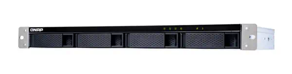 QNAP TL-R400S Boîtier de disques de stockage Boîtier disque dur/SSD Noir, Gris 2.5/3.5" - Serveur NAS - visuel 1