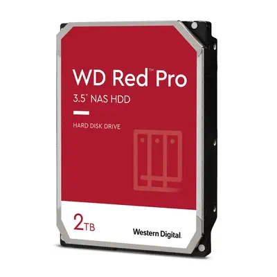 Western Digital Red Pro disque dur 2 To 7200 tr/min 64 Mo 3.5" Série ATA III - Disque dur Interne - visuel 1