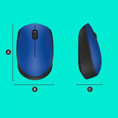 Vente LOGITECH M171 Wireless Mouse BLUE Logitech au meilleur prix - visuel 8