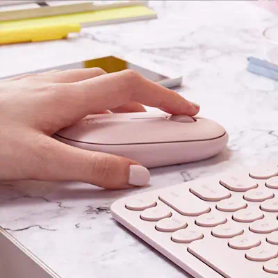 Logitech Pebble M350 Logitech - visuel 1 - hello RSE - CLIQUEZ ET FAITES DÉFILER EN SILENCE