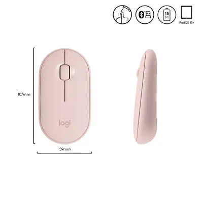 Logitech Pebble M350 Logitech - visuel 1 - hello RSE - LA BONNE COULEUR POUR VOUS