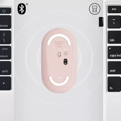 Logitech Pebble M350 Logitech - visuel 1 - hello RSE - FORME ORGANIQUE, ADAPTATION NATURELLE