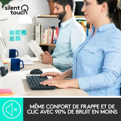 Logitech MK295 Silent - Clavier - visuel 7