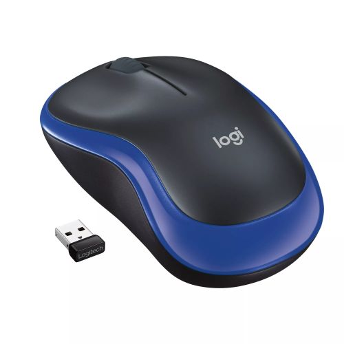 Vente LOGITECH M185 Wireless Mouse BLUE EER2 au meilleur prix