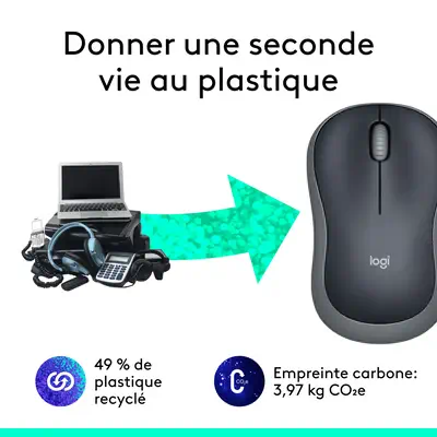 Logitech M185 Logitech - visuel 1 - hello RSE - SIMPLICITÉ DU PRÊT À L'EMPLOI