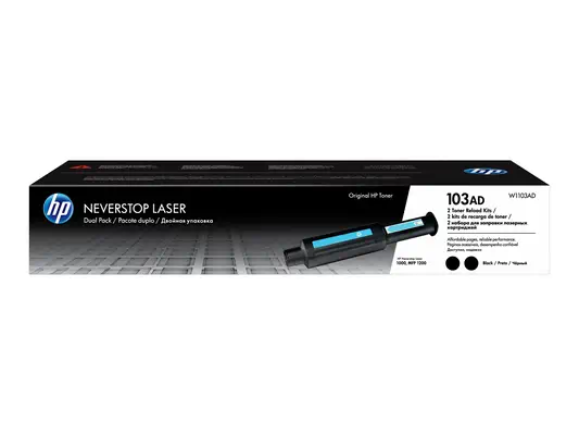 HP 103AD Neverstop Toner Reload Kit 2-Pack - visuel 1