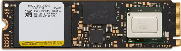 Achat Disque dur SSD HP 2TB PCIe-4x4 NVMe TLC M.2 Solid State Drive sur hello RSE